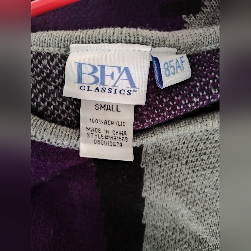 Vintage Patchwork Sweater - image 3